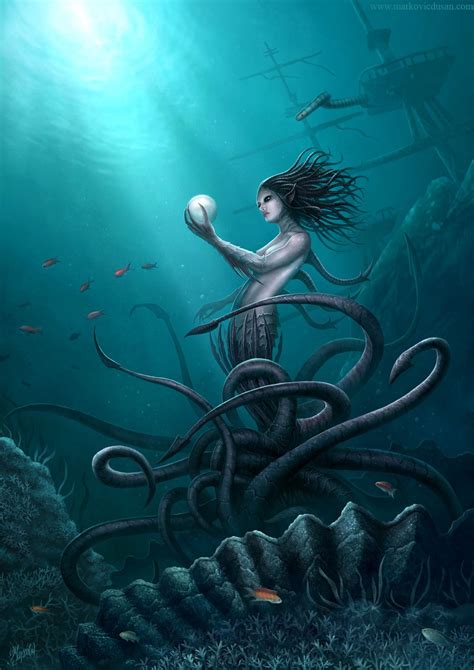 Sea Witches and their Relationship with Sea Monsters in Mythology